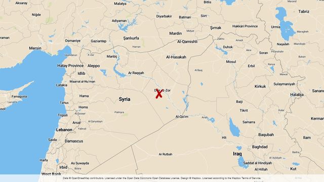 Provinsen Dayr al-Zawr i Syrien.