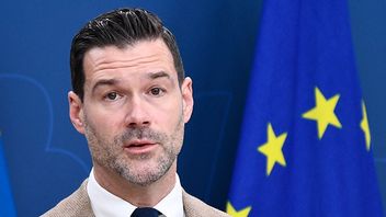 Locket på från biståndsminister Johan Forssell om bidrag till Palestinagrupperna. Foto: Lars Schröder/TT