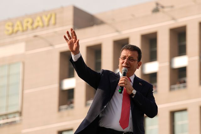 Istanbuls borgmästare Ekrem Imamoglu. Arkivbild. Emrah Gurel/AP/TT