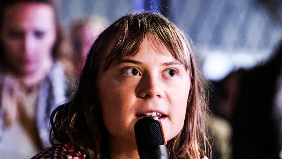 Greta Thunberg. Foto: Caisa Rasmussen/TT