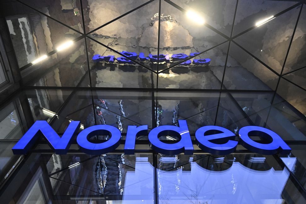 Delårsrapport från storbanken Nordea. Arkivbild. Foto: Jonas Ekströmer/TT