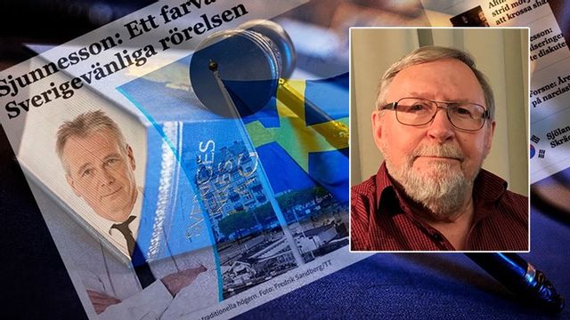 Jan Sjunnesson (t.v.) åtalas, vilket väcker frågor enligt dagens debattör Åke Thunström (infälld). Foto: Johan Nilsson/TT / Fredrik Sandberg/TT / Privat