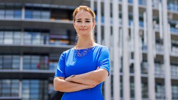 Alice Teodorescu Måwe (KD). Foto: Caisa Rasmussen/TT