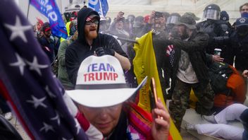 USA-experten Erik Åsard ser stormningen av det amerikanska parlamentet som ett försök att omintetgöra ett fritt val. Foto: TT/John Minchillo