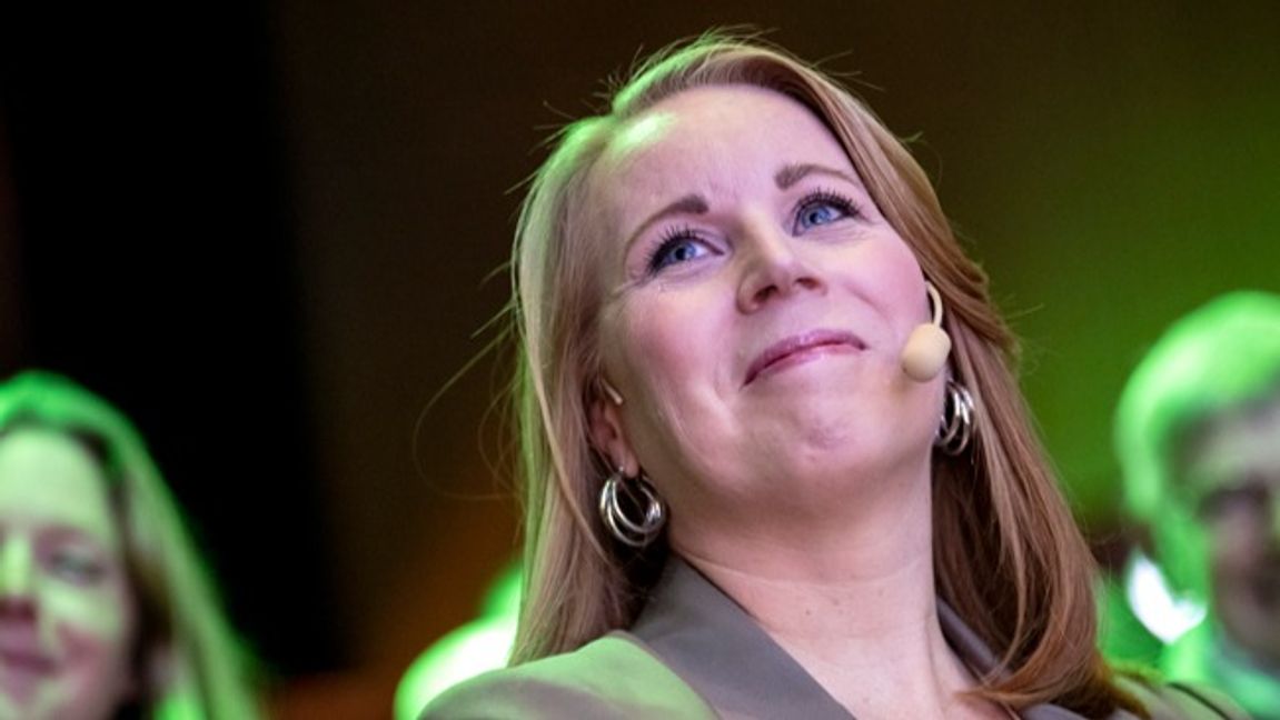 Annie Lööf. Foto: Johan Nilsson/TT.