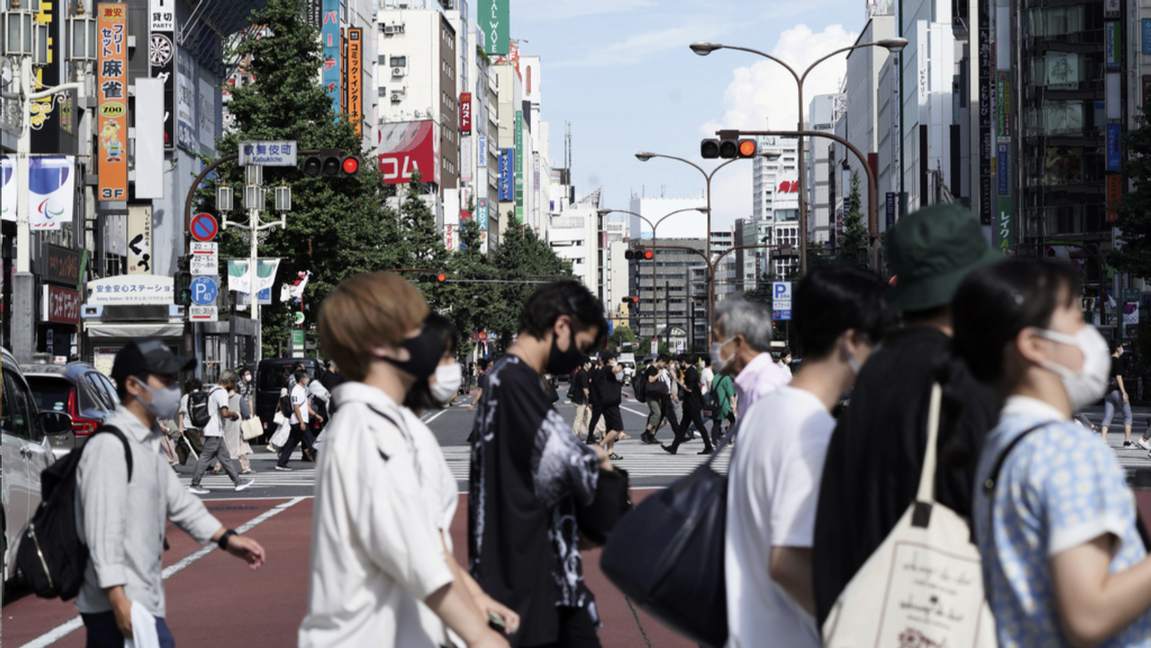 Japans befolkning fortsätter att minska, visar nya siffror som publicerades på onsdagen. Foto: Kantaro Komiya/AP/TT