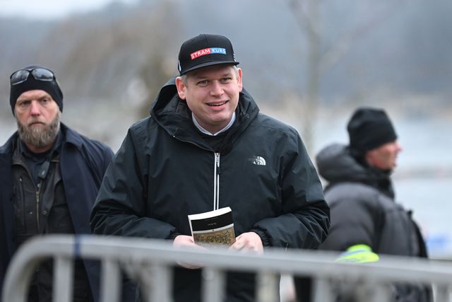 Rasmus Paludan har krävt en skriftlig motivering till varför han nekas inresa i Italien, uppger hans sekreterare för nyhetsbyrån Ritzau. Arkivbild. Foto: Fredrik Sandberg/TT