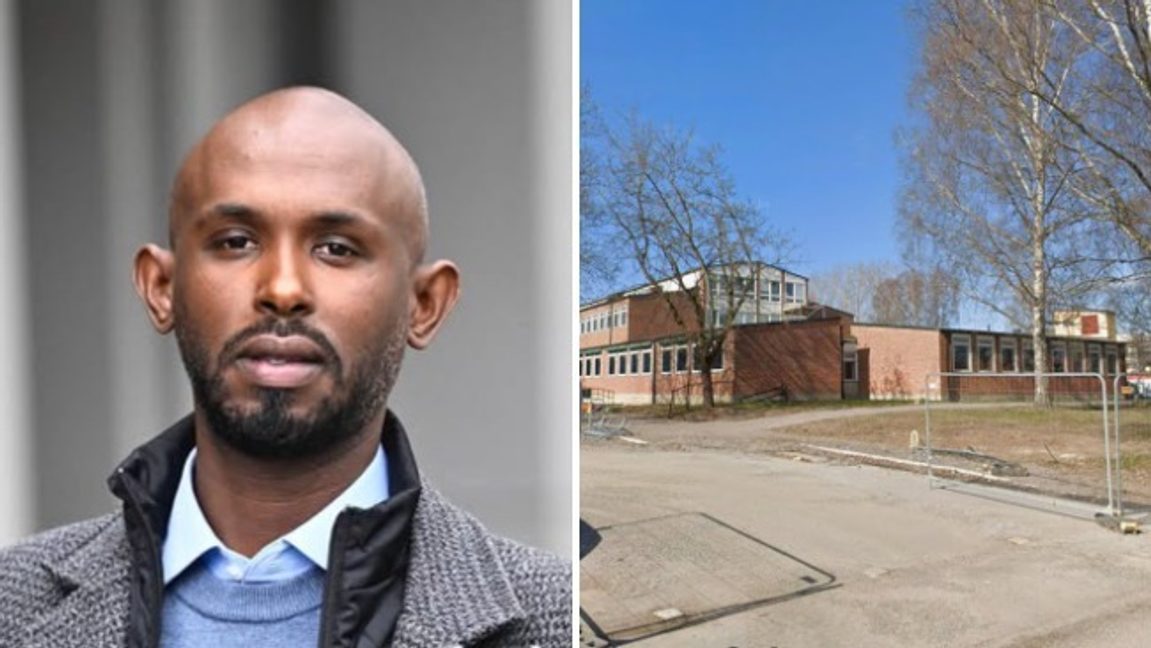 Vid  Hagagymnasiet i Borlänge gick Ali (V) ett introduktionsprogram, enligt Expressen. Foto: Google Maps / Fakismil X
