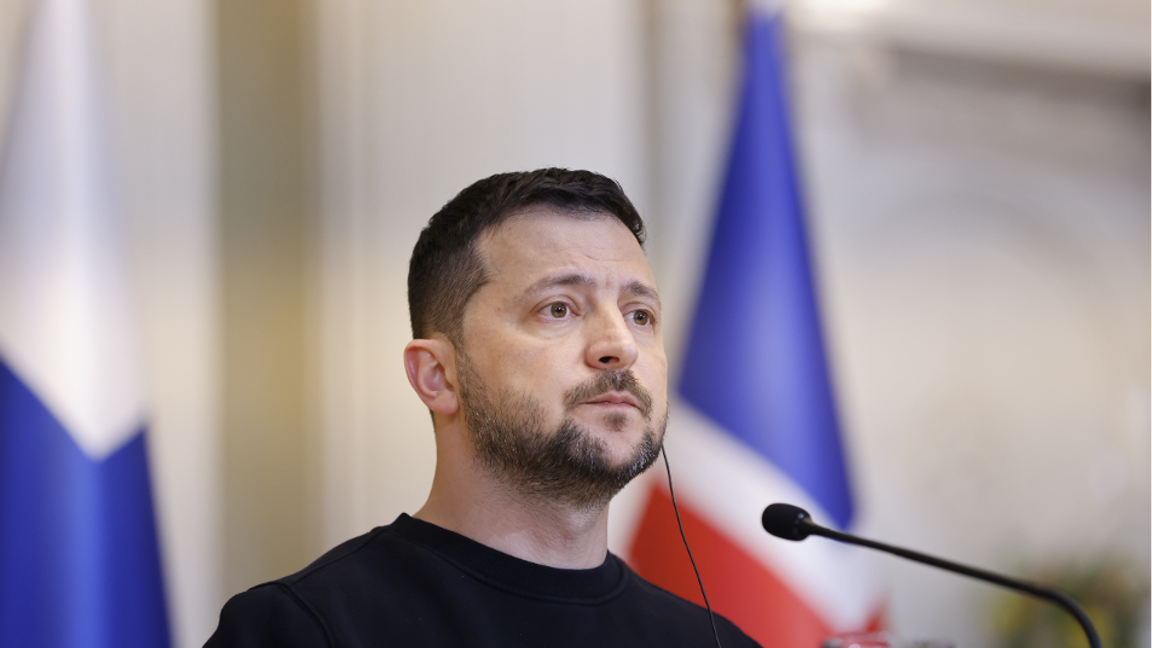 Ukrainas president Volodymyr Zelenskyj. Foto: Christine Olsson/TT