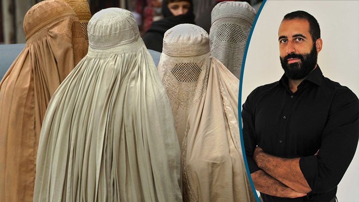 Burkan – ett skydd för kyskhet och heder? Foto: Mohammad Sajjad/AP Photo/TT / My Hellberg