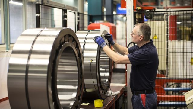 Tillverkningsindustrin bromsar. Arkivbild Foto: BJÖRN LARSSON ROSVALL/TT