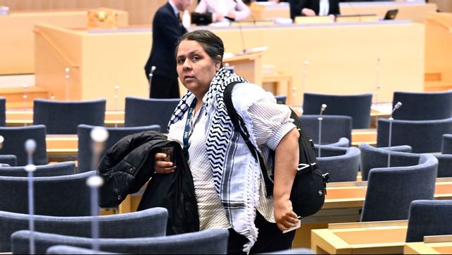 I ett anständigt parti hade Delgado inte behövt ta en kortare paus utan tvingats att lämna partiet. Foto: Jonas Ekströmer/TT