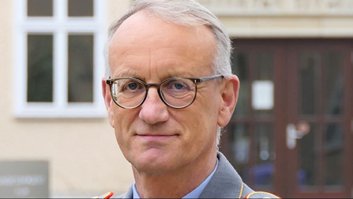 Wolf-Jürgen Stahl, generalmajor i Tyskland. Foto: BAKS/Jakscht