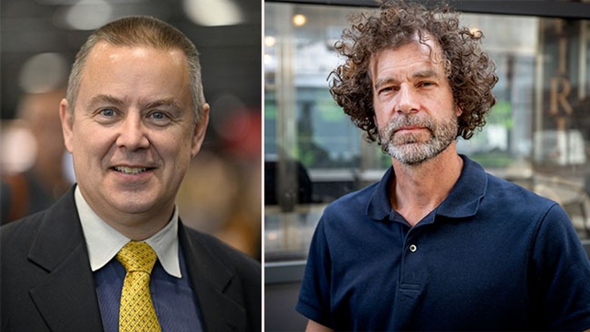 Jan Blomgren och Markus Wråke. Bild: Fredrik Sandberg/TT/Joakim Ståhl SVD/TT 