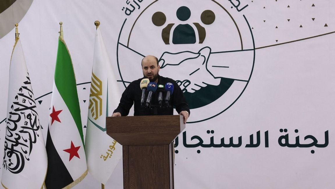 Mohammed al-Bashir uppges få i uppdrag att bilda ett övergångsstyre i Syrien. Den här bilden togs i Idlib den 28 november. Foto: Omar Haj Kadour/AFP/TT