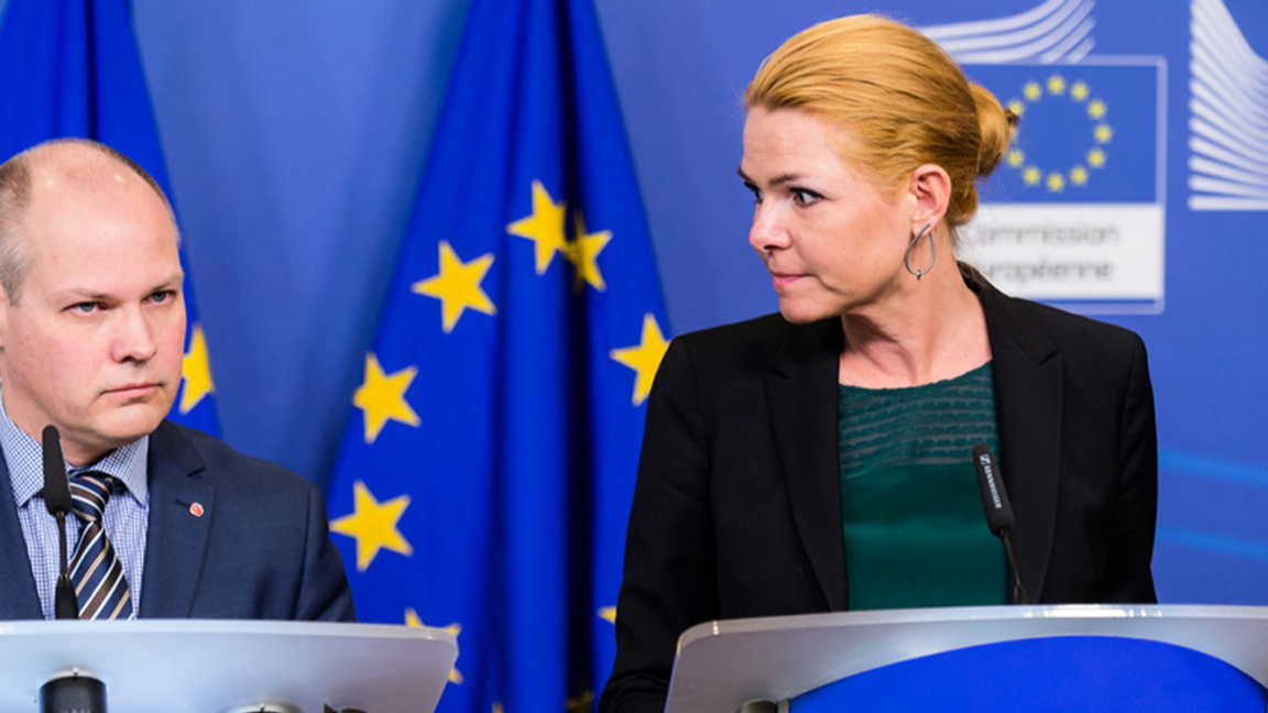 Inger Støjbergs nya parti får högt stöd i en opinionsundersökning. Foto: Geert Vanden Wijngaert