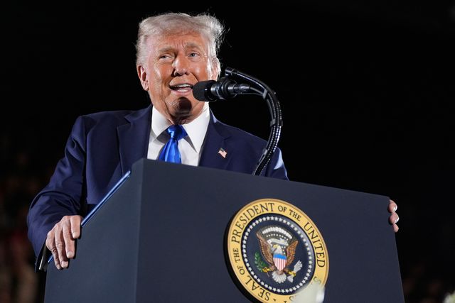 USA:s president Donald Trump. Bild från tidigare i veckan. Manuel Balce Ceneta/AP/TT