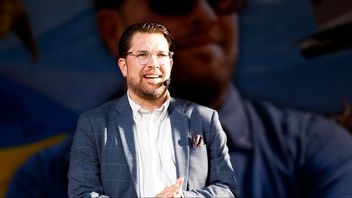 SD och partiledaren Jimmie Åkesson fortsätter dra ifrån Moderaterna i opinionen. Foto: Christine Olsson/TT