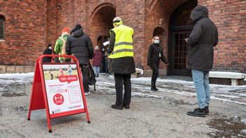 Vaccination i Stockholms stadshus.
Foto: Gustaf Månsson/SvD/TT.