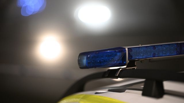 Under natten till tisdagen utbröt en omfattande brand i Elias Fries skola i Hylte kommun. Foto: Johan Nilsson//TT