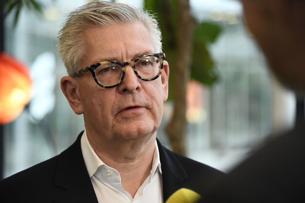 Ericsson, med vd Börje Ekholm, har presenterat delårsrapport. Arkivbild. Lars Schröder / TT