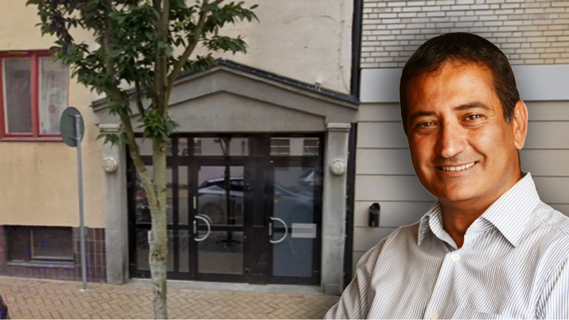 Sameh Egyptson har anmält Al Nour-moskén i Kristianstad till MUCF och gjort en polisanmälan om misstänkt hets mot folkgrupp. Foto: Privat/Google Maps