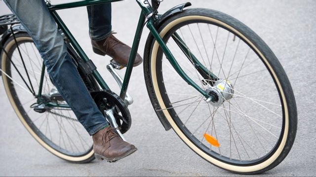 Genrebild. Det är inte cykeln på bilden som stals. Foto: Fredrik Sandberg/TT