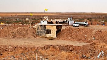 SDF-styrkor i norra Syrien. Arkivbild. Foto: Hadi Mizban/AP/TT