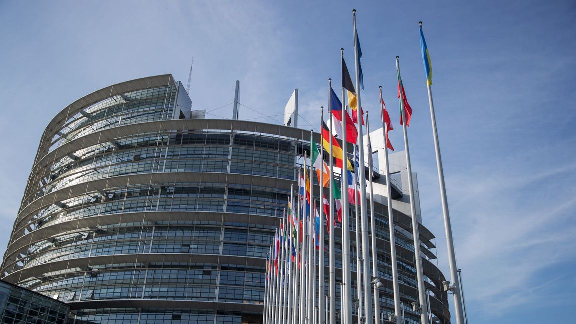  Europaparlamentet i Strasbourg. Foto: Caisa Rasmussen / TT /