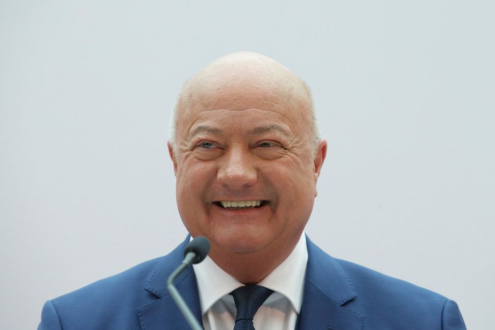 Christian Stocker, ledare för Österrikiska folkpartiet (ÖVP), är ny förbundskansler. Heinz-Peter Bader/AP/TT