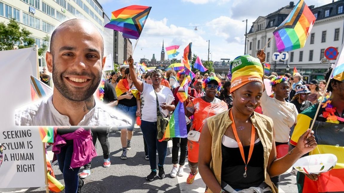 Vad har ”pride” att vara stolta över om de saknar mod? Foto: 	Oscar Olsson/TT