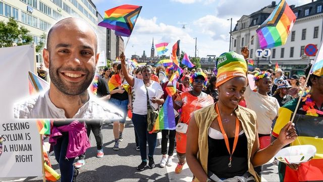 Vad har ”pride” att vara stolta över om de saknar mod? Foto: 	Oscar Olsson/TT