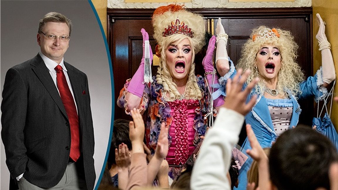 Frågan om dragqueens har engagerat kulturkrigare på bägge sidor atlanten. Foto: Christine Olsson/TT