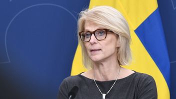 Finansminister Elisabeth Svantesson (M). Foto: Lars Schröder/TT