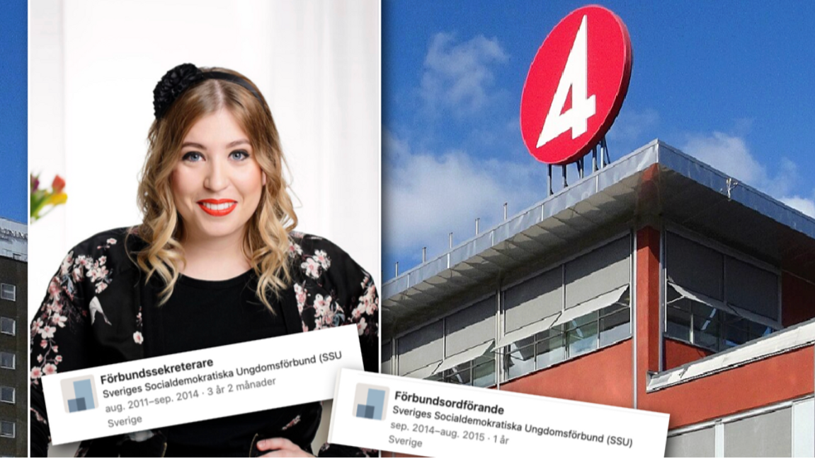 Ellinor Eriksson, tidigare SSU-ordförande, värvas som psykolog i serien ”Elitstyrkans hemligheter VIP”. Montage: Petter Cohen / Holger.Ellgaard, CC BY-SA 4.0, via Wikimedia Commons
