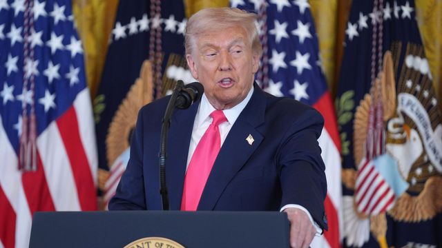 Ytterligare ett program på BBC har ertappats med att klippa presidentens tal vilseledande. Foto: Evan Vucci/AP/TT