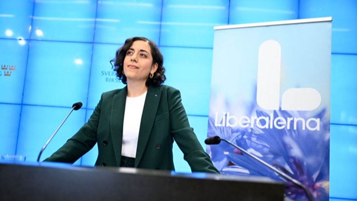 Simona Mohamsson (L). Foto: Pontus Lundahl/TT.