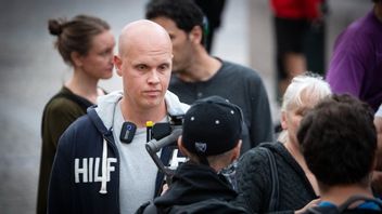 Journalisten Joakim Lamotte döms för grovt förtal. Foto: Johan Nilsson/TT