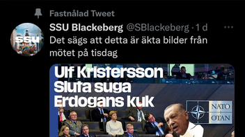 Bilden som skapat diskussionen. Foto: Twitter