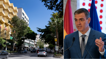 Marbella är ett av de mest populära områdena för utländska husköpare i Spanien. Spaniens premiärminister Pedro Sánchez vill nu införa en extraskatt på 100 procent för köpare från utlandet för att bromsa spekulationen på bostadsmarknaden. Foto: Christine Olsson/Rafiq Maqbool/TT/AP