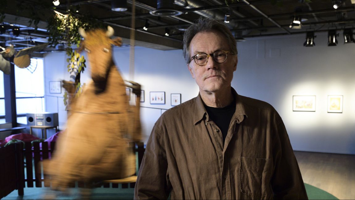 Sven Nordqvists folkkäre barnboksfigurer stoppas i Ryssland.  Foto: Henrik Montgomery/TT