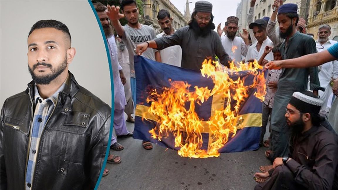 Sverige – såväl älskat som hatat av islamister. Foto: Fareed Khan/AP/TT