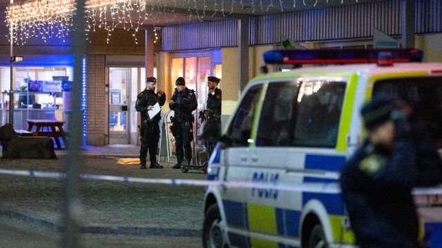 En anhållen på sannolika skäl misstänkt för medhjälp till mordet på en 15-åring i Skogås. Foto: Jessica Gow/TT