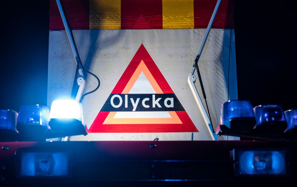 Sex personer har förts till sjukhus efter en trafikolycka i Kungsbacka. Arkivbild. Foto: Johan Nilsson/TT