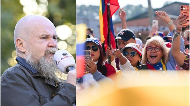 Alexander Bard säger att USA skiftat från ”America First” till ”Americas First”. Foto: Henrik Montgomery/TT/Elizabeth Conley/AP/TT