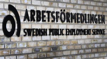 Arbetsförmdlingens sajt ligger nere. Arkivbild Anders Wiklund/TT