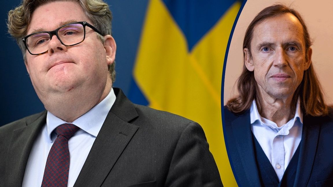 Justitieminister Gunnar Strömmer (M) bör ta sig en allvarlig funderare på om den nuvarande polisledningen är vuxen sin uppgift. Foto: Henrik Montgomery/TT