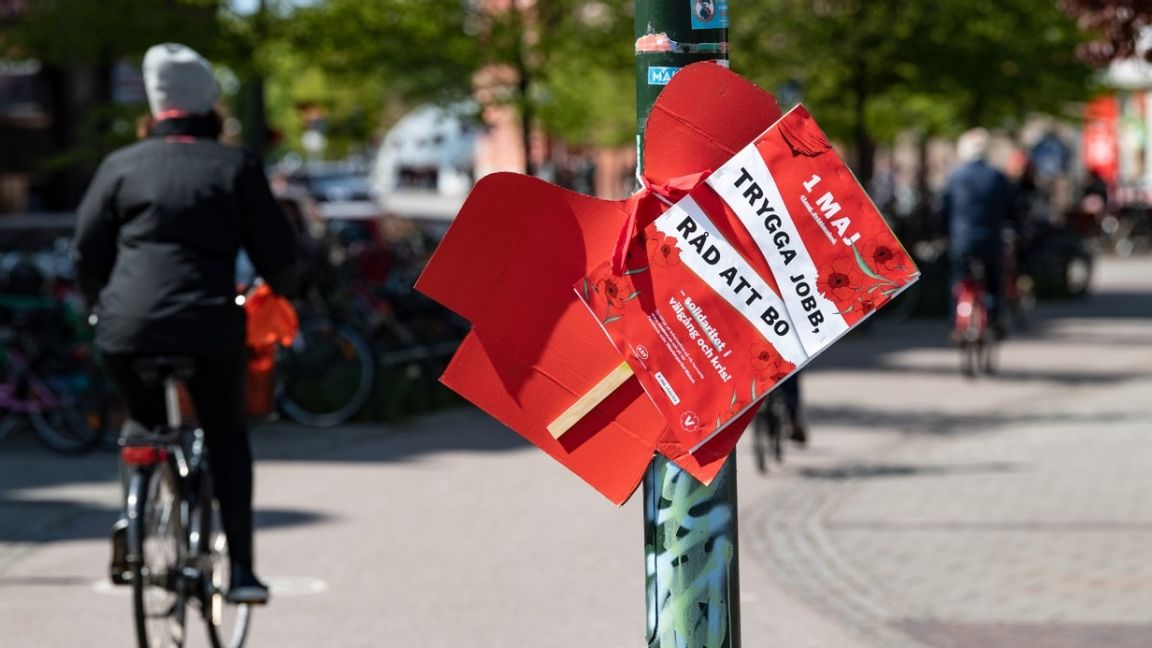 Vänsterpartiet i Malmö vill inte ha några ordningsvakter i staden. Foto: Johan Nilsson/TT 