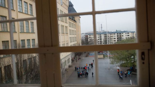 En pojke har gripits för mordförsök på en skola i Trelleborg.
Foto: Jessica Gow/TT.