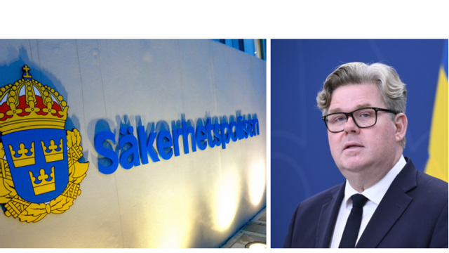 Justitieminister Gunnar Strömmer (M) ska nu analysera remissvaren där bland annat Säkerhetspolisen riktar stark kritik mot förslaget. Foto: Janerik Henriksson/Jessica Gow/TT